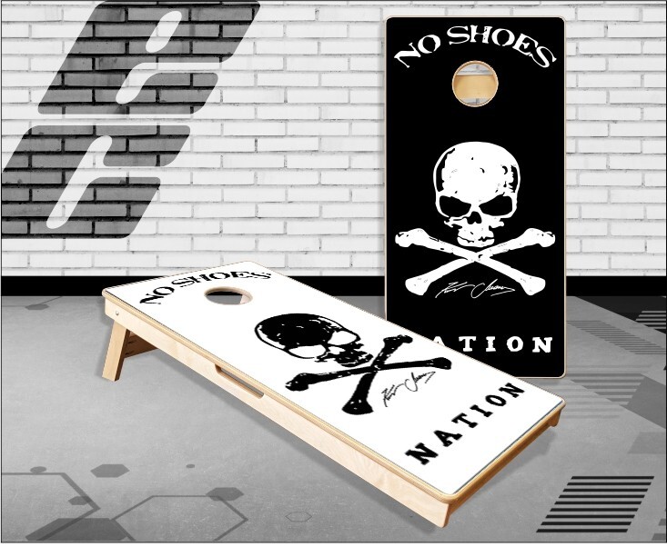 No Shoes Nation Cornhole Boards Bean Bag Toss Game