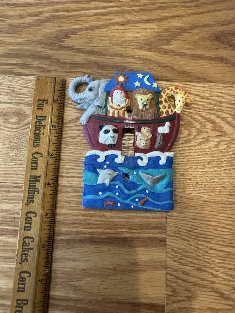 Noah's Ark Single Toggle Switch Plate Cover