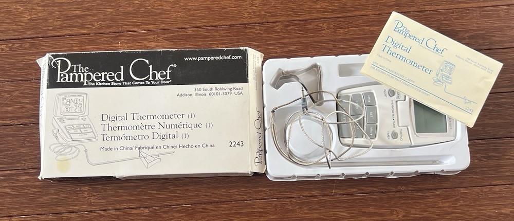 Pampered Chef Digital Thermometer 2243