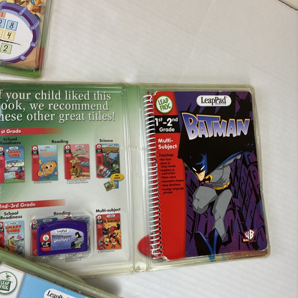 LeapFrog Educational Learning 8 Books with Cartridges