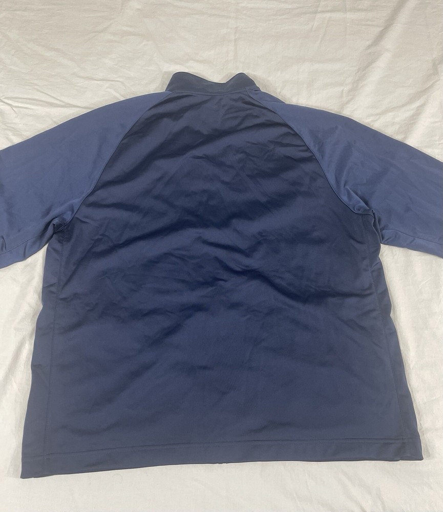 Nike Mens Blue Polyester Athletic Jacket Size XL