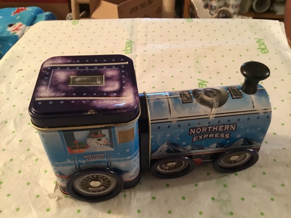 Northern express metal tin
