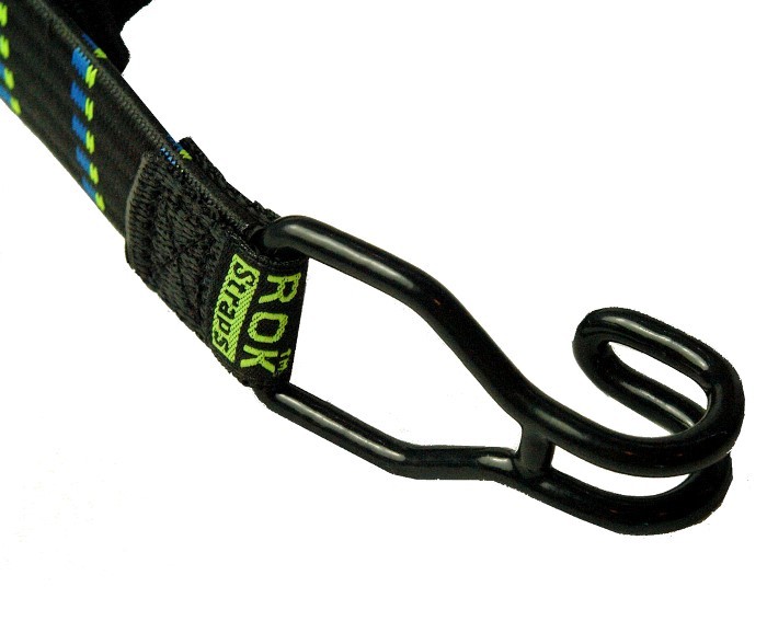 ROK Straps 18"-5 ft Adjustable Tie Down w/Double Hooks 10113