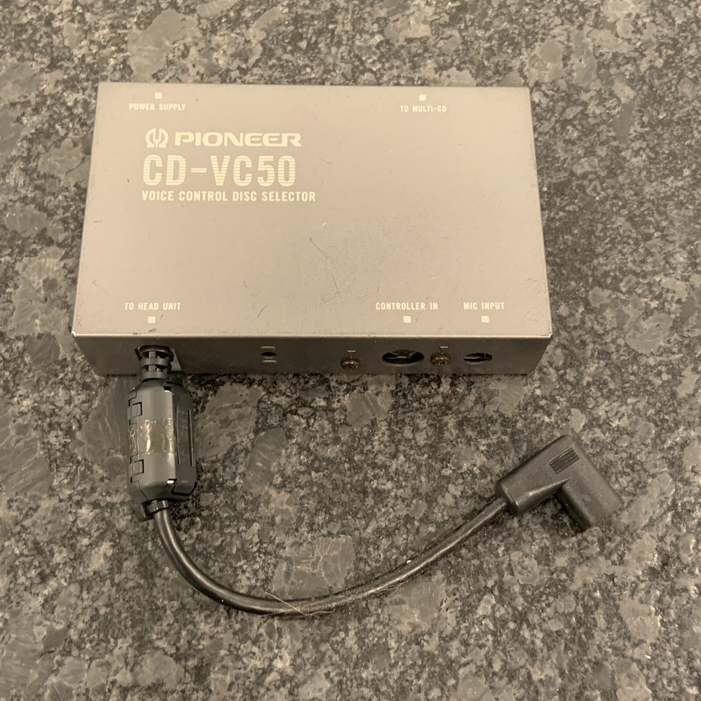 Pioneer CD-VC50 Voice Control Disc Selector WORKS