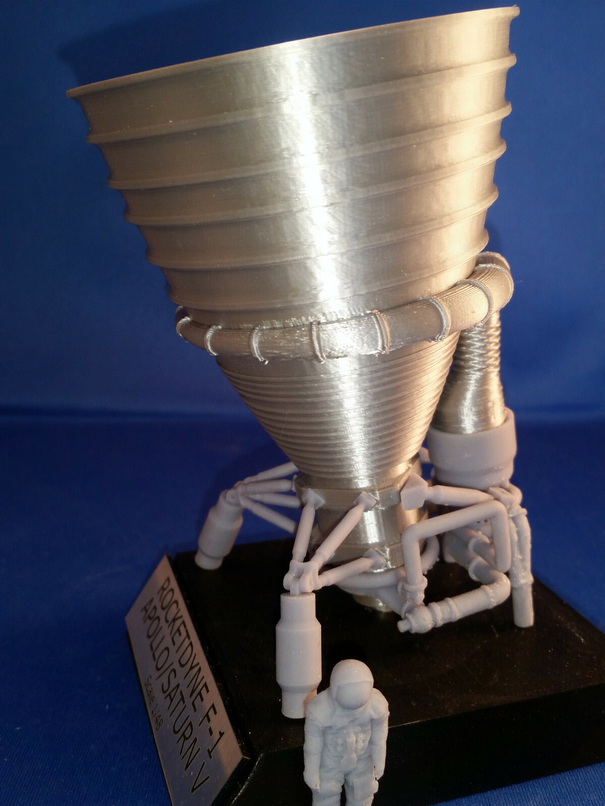 Apollo 11 Saturn V F1 Rocket Engine Model, 1/48 Scale