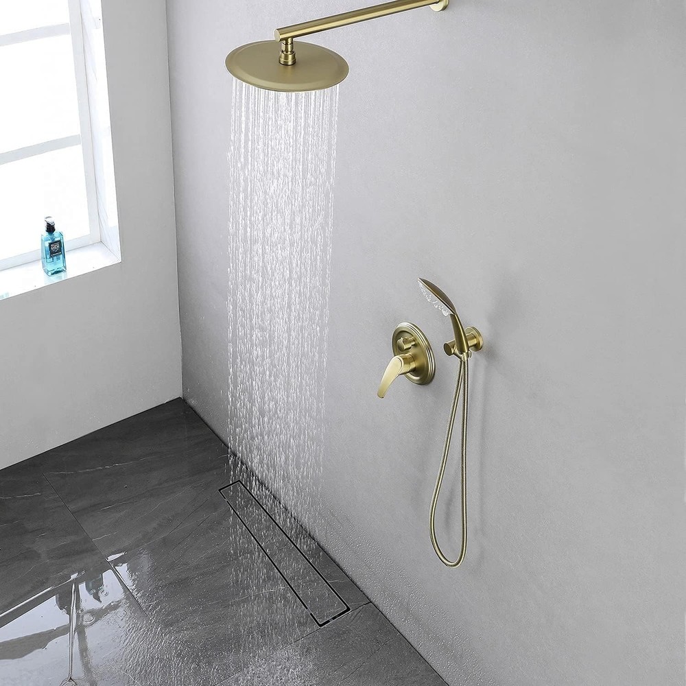Linear Shower Drain 28 Inch Matte Black with Reversible Flat & Tile Insert Cover