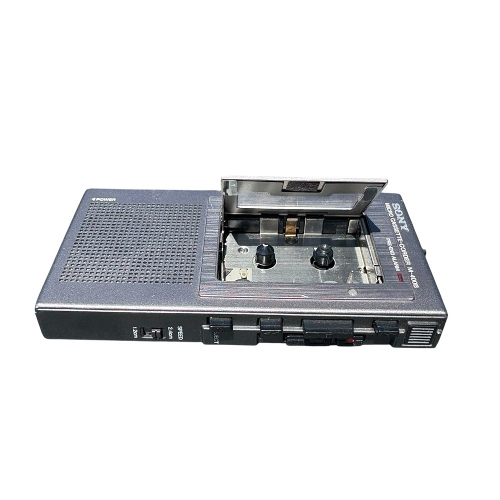 Sony M-400B Micro Cassette Corder Recorder Player