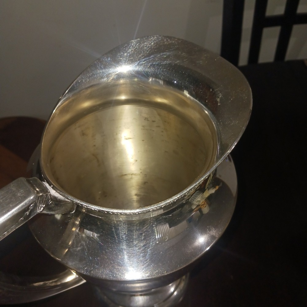 Benedict E.P.N.S. B.M.M. Period Plate Georgian 1859 Silver Pitcher