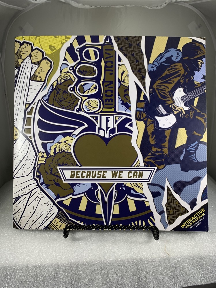 BON JOVI  2013 BECAUSE WE CAN TOUR CONCERT PROGRAM BOOK / RICHIE SAMBORA