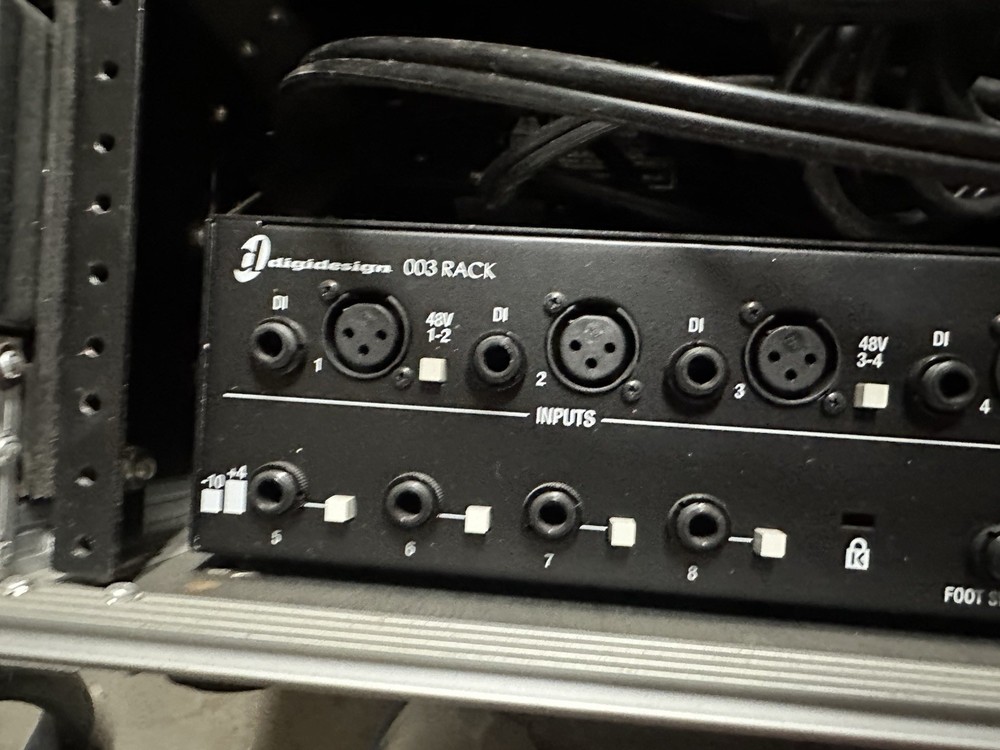 Studio Rack Setup – 8-Input Interface w/ Power Conditioner & ATA Case (Tested)
