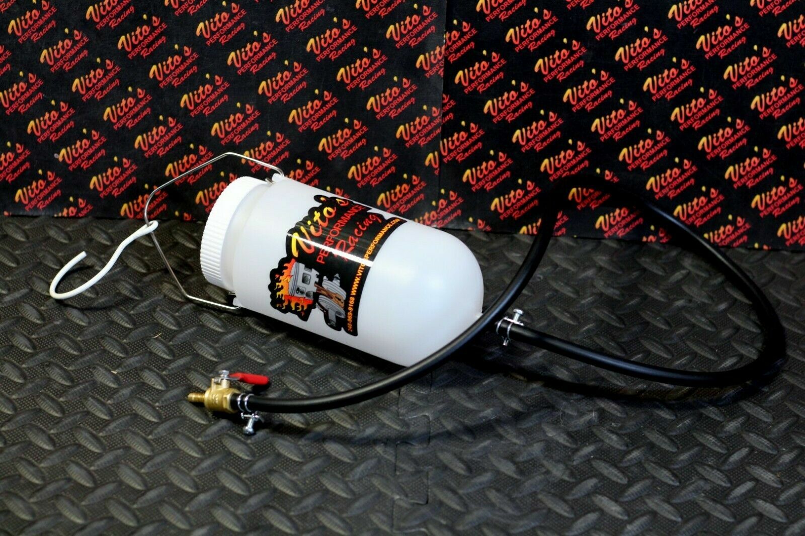 NEW Vito's hanging gas purge FUEL TANK - alcohol methanol BANSHEE drag Auxiliary