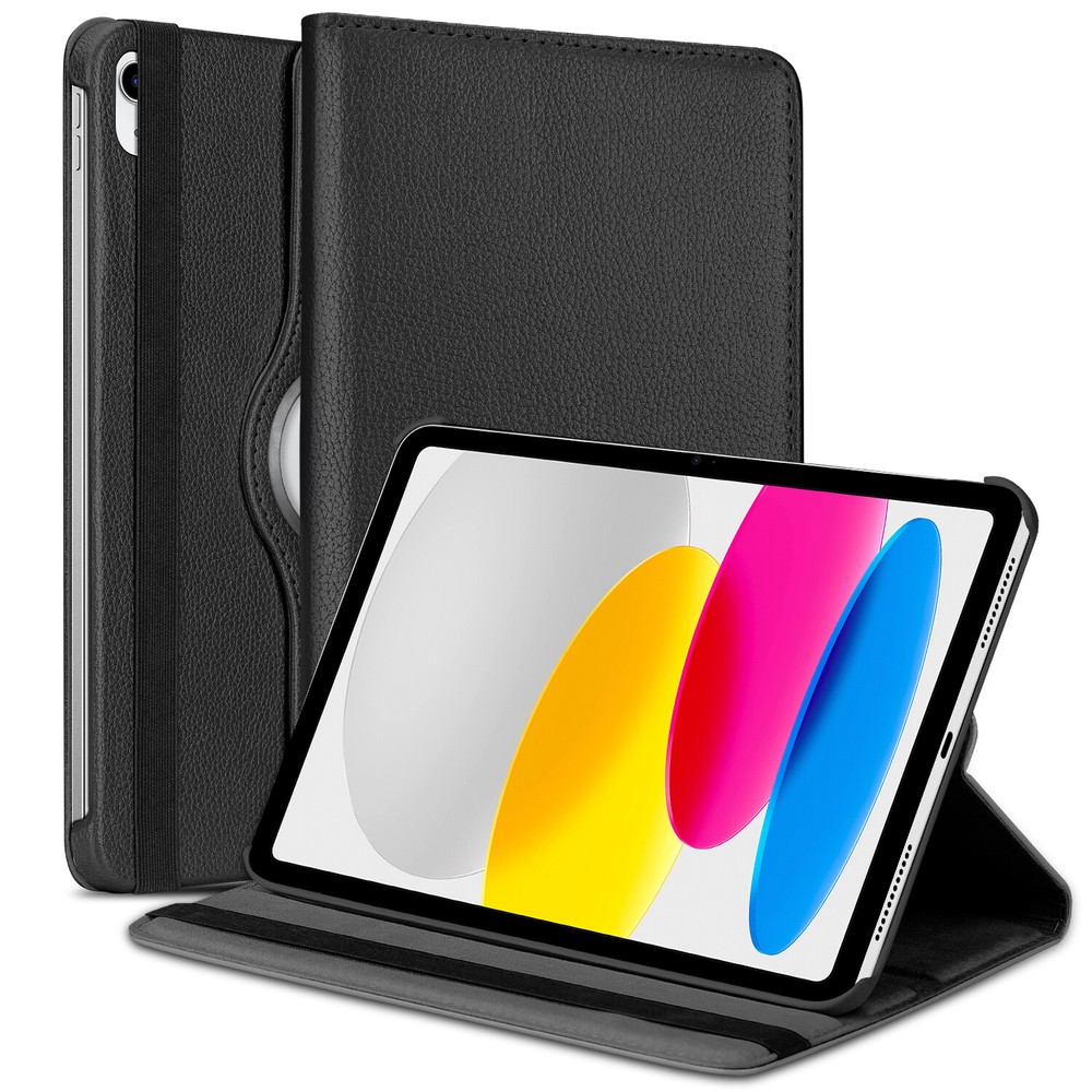 For iPad 10th Gen 10.9 2022 Shockproof 360° Rotate Case / Screen Protector