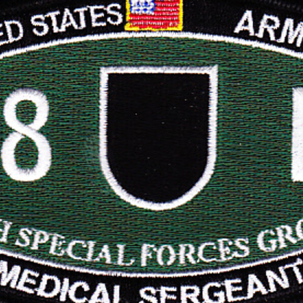 5th Special Forces Group 18D MOS Patch