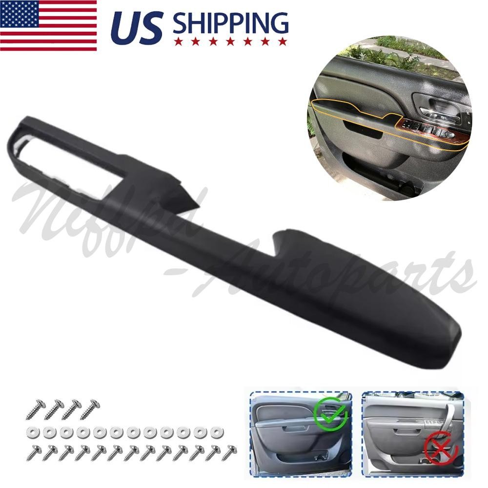 Driver Side Inner Door Pull Handle Left Armrest Repair for 2010-2014 Chevy GMC