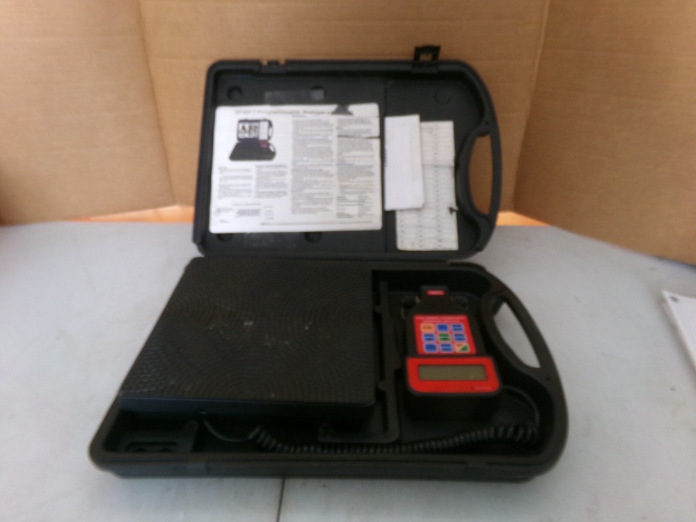 ZORO 5PWF7 PROGRAMMABLE REFRIGERANT SCALE