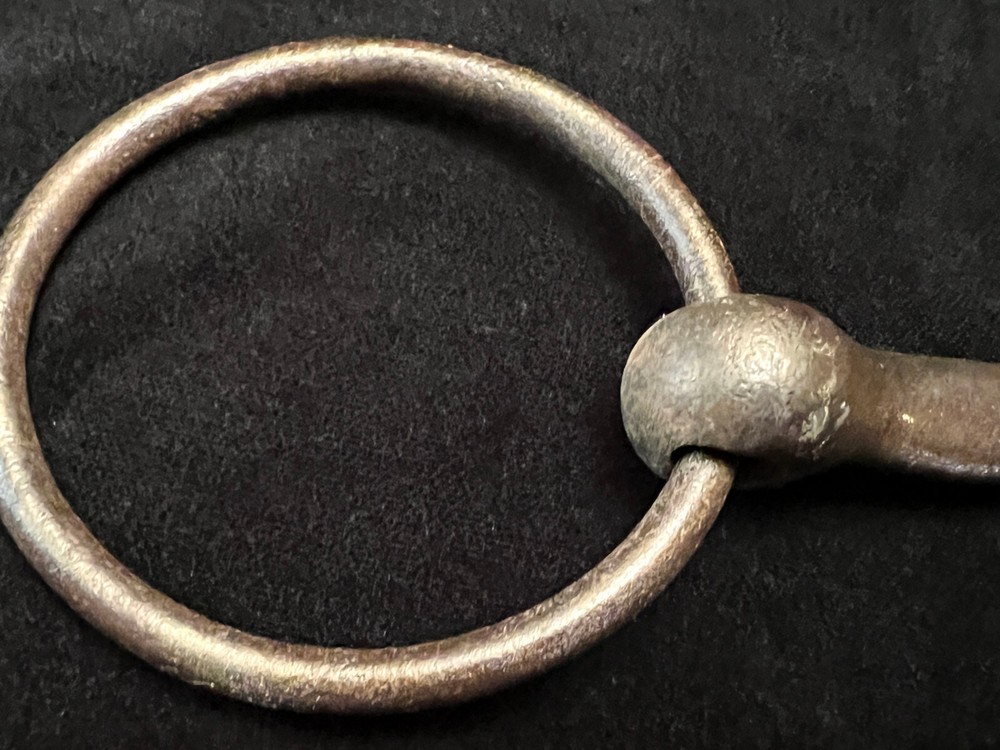 Antique Blacksmith Forged Iron Horse Bit