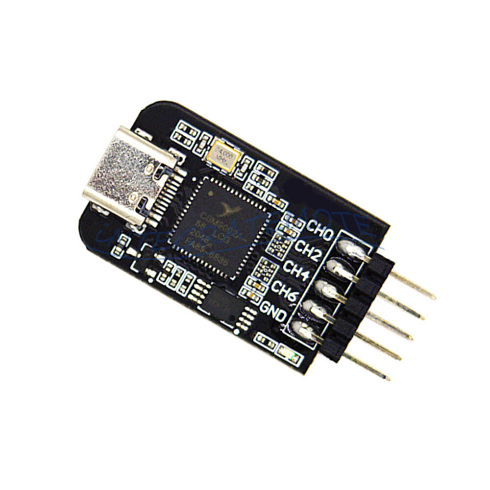 Mini Logic Analyzer Type C MCU Arm FPGA Debugging Tool 24m Sampling 8Channels-