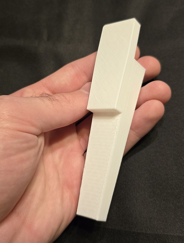 3D Printed Japanese Samurai Sword Tsuka Wedge Handle Remover