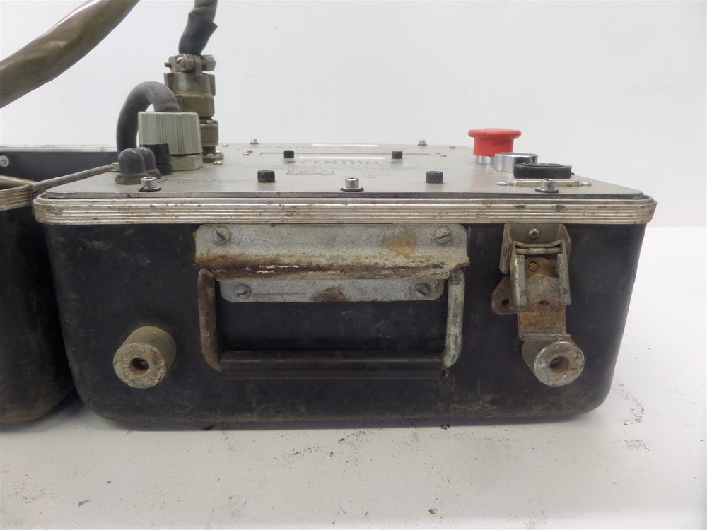 G Fisher Central Plastics Model C06 Electrofusion System w/ Case & Cables - Rust