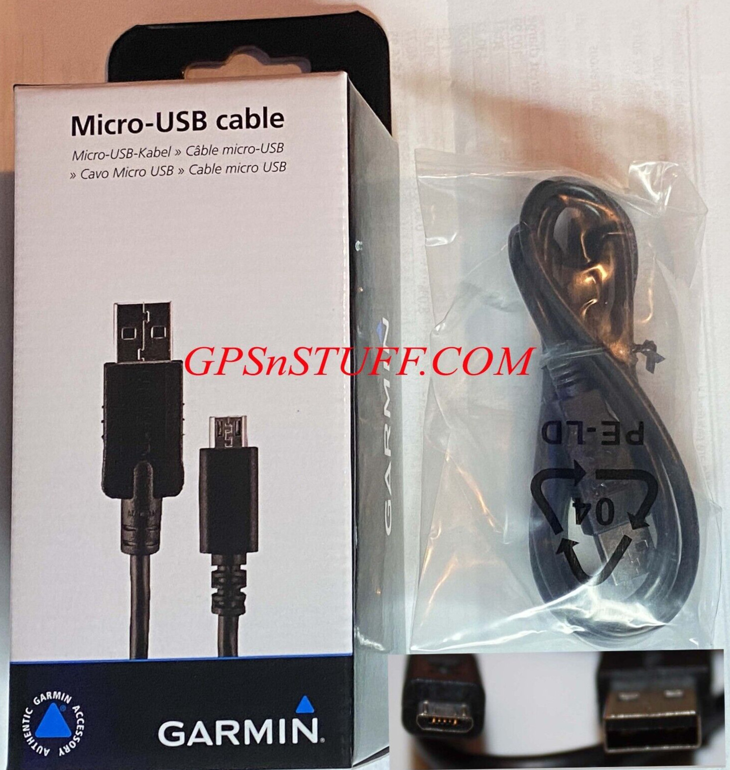 Garmin Micro USB Cord for dezl 560 760 LM LMT 770LMTHD 780LMT-S OTR 800 1000 GPS