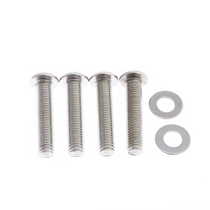 Motorcycle Sissy Bar Backrest Detachable Docking Hardware Bolt Kit For Harley