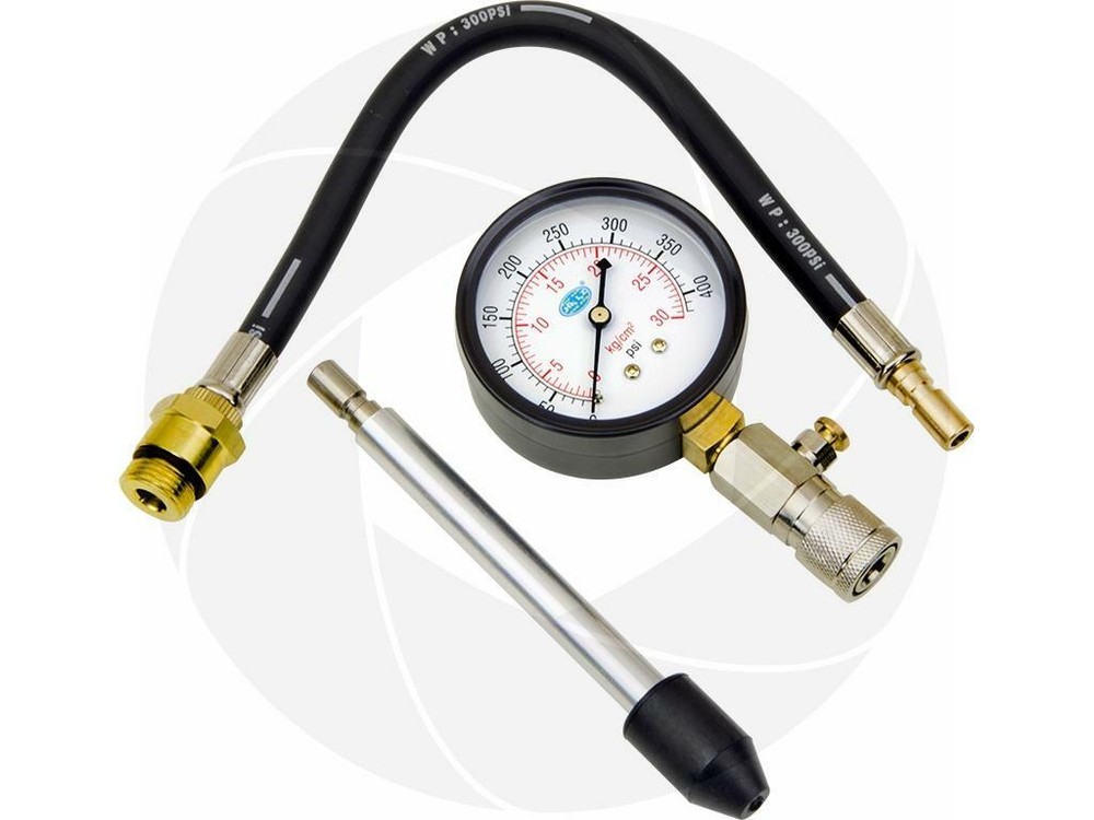 M14 & M18 Compression PSI Tester Gauge Set Engine Diagnostic Cylinder Spark Plug