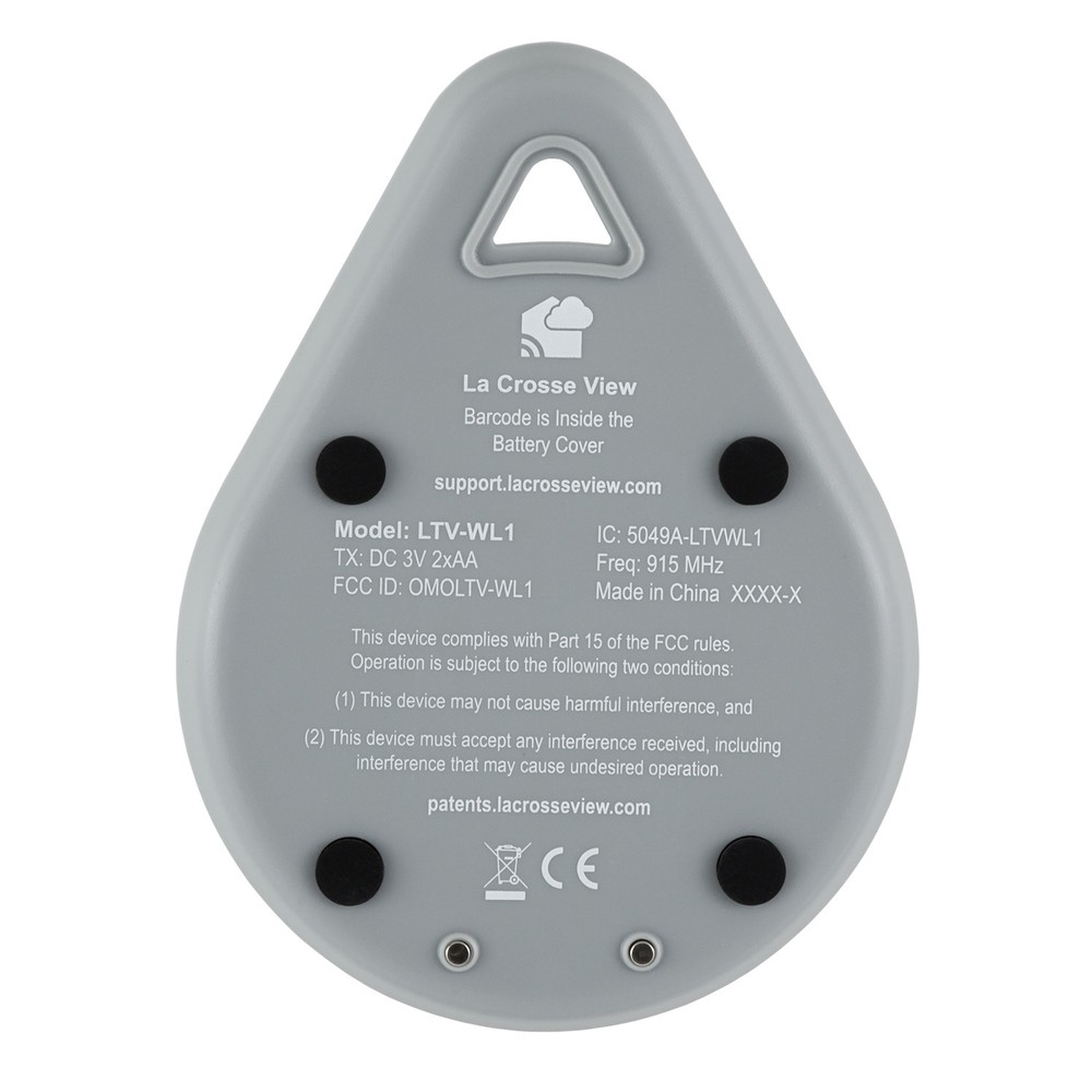LTV-WL1 La Crosse Technology View Water Leak & Temperature Sensor - 2 PACK