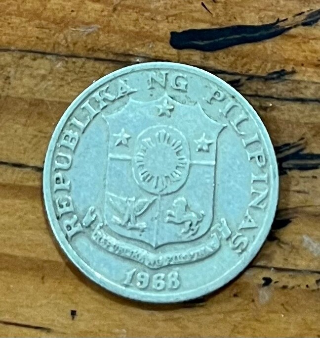 1968 Philippines Coin 10 Sentimos