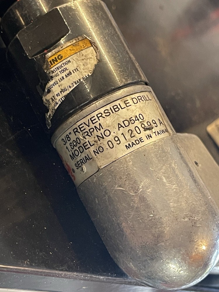 Mac Tools Pneumatic Drill AD540 3/8