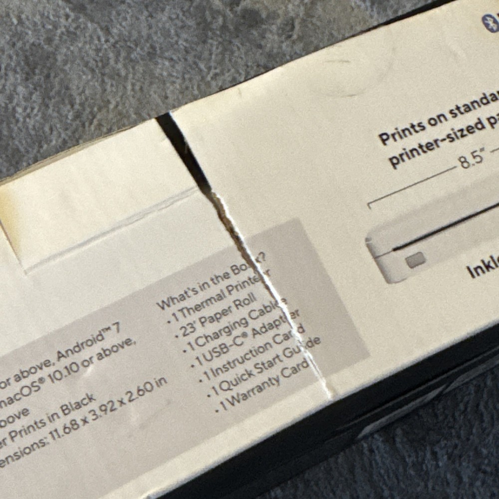 Core Innovation Professional Wireless Thermal Printer - A091117