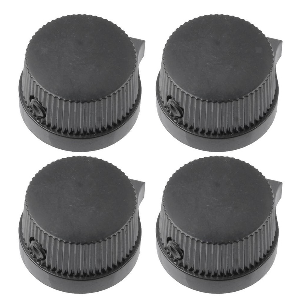 4 Pieces Plastic Control Knobs for Effect Pedal Amplifier