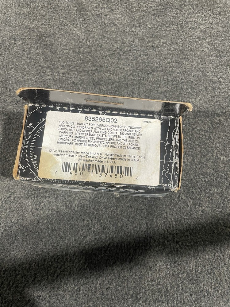 Quicksilver Hub Kit 835265q02