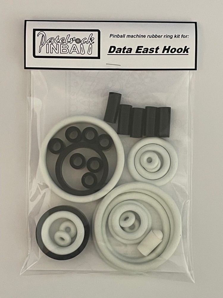 1992 Data East Hook Pinball Machine Rubber Ring Kit