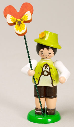 Pansey Boy Figurine