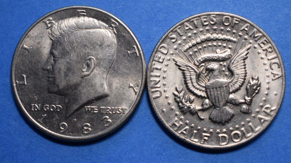 1983 D Kennedy Half Dollar