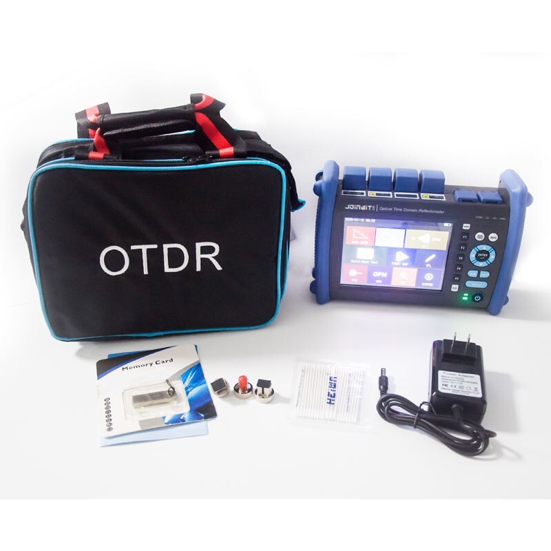 Fiber Optic Reflectometer Handheld OTDR Tester Time Domain Reflectometer 32/30dB