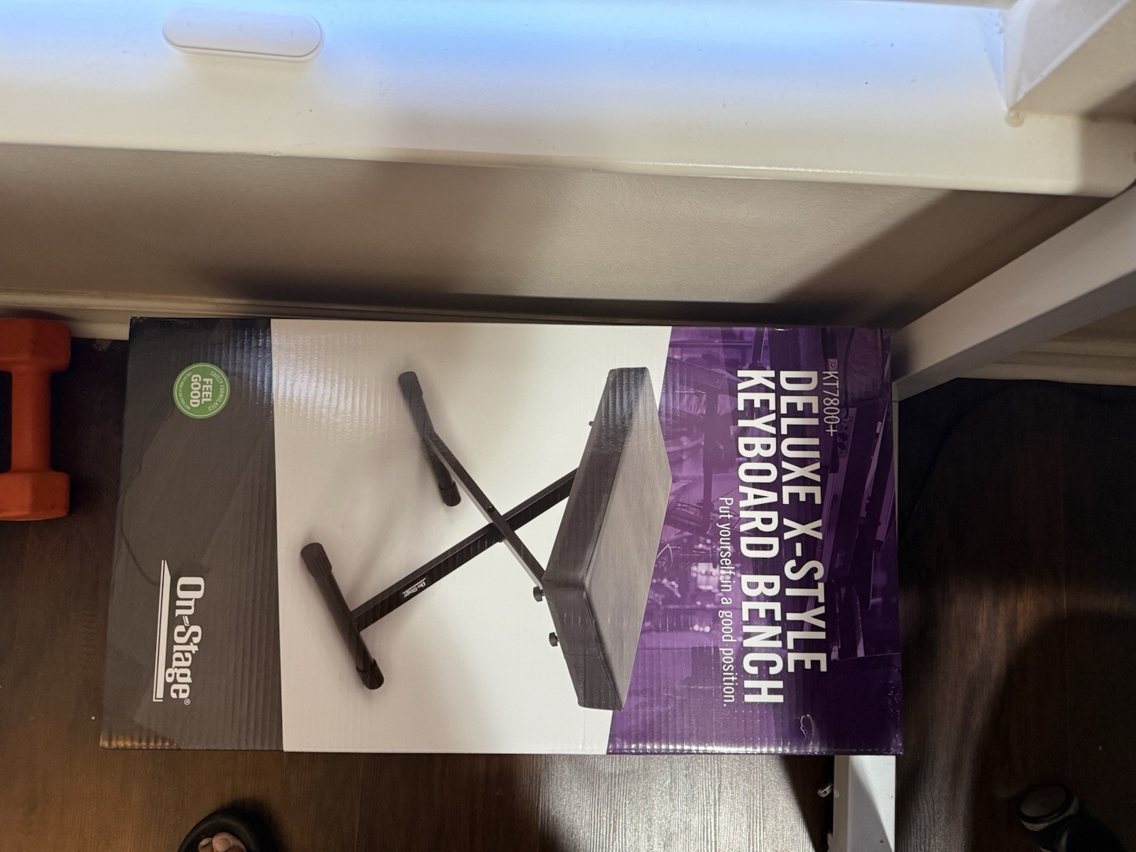 On-Stage Stands KT7800+ Deluxe X-Style Bench