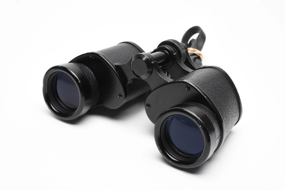Nikon 9×35 7.3° Binoculars in case, sharp! w/case+strap