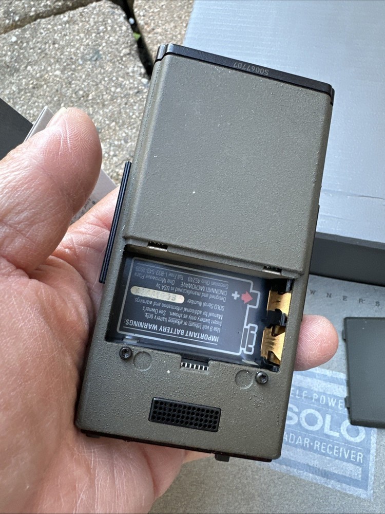 Escort Solo Radar Detector