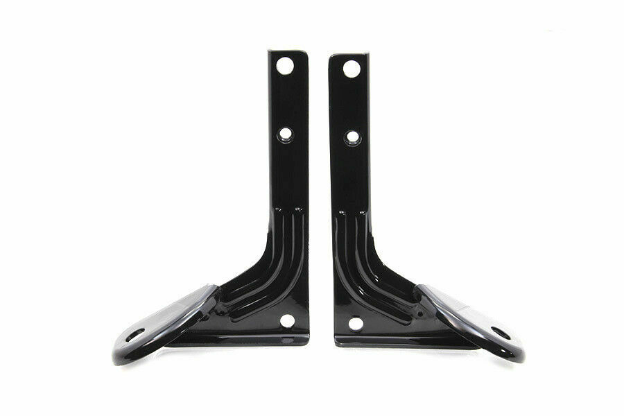 Black Spotlamp Bracket for Front Fork for Harley Davidson by V-Twin