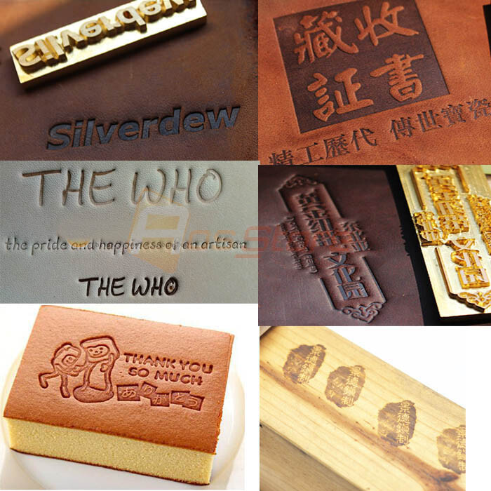 Hand Operate Marking Leather Printer Creasing Branding Machine Hot Foil Stamping