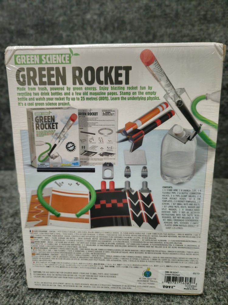 4M Green Science GREEN ROCKET Kit