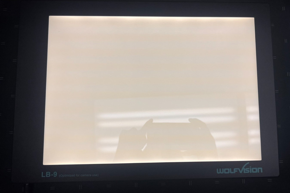 WolfVision Visualizer LightBox LB-9 With Original Packaging/Box!