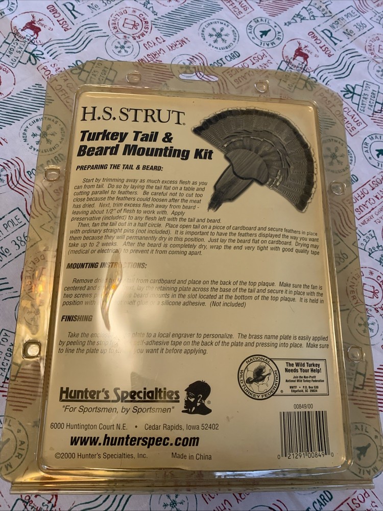 New HS Strut Turkey Tail & Beard Mounting Kit Model 849