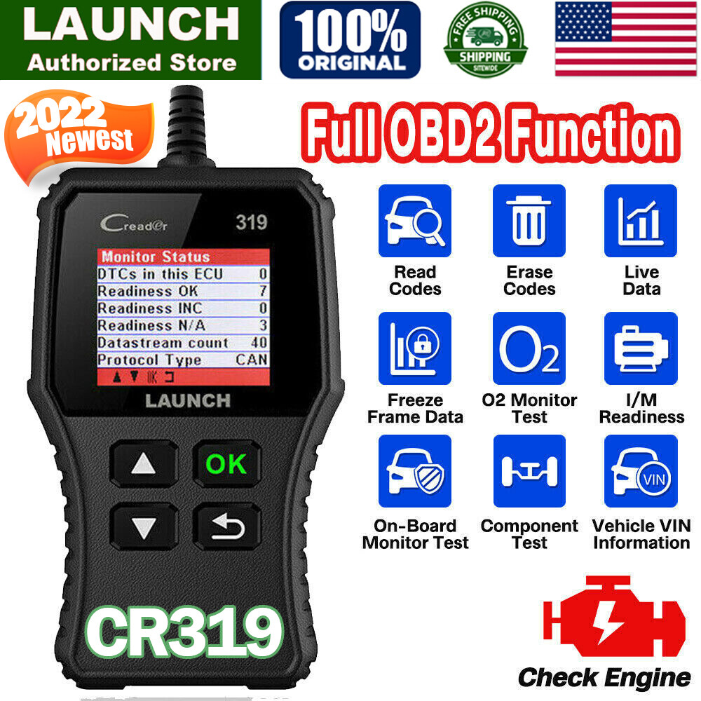 For Mercedes Benz OBD2 Scanner OBD Code Reader Car Diagnostic Tool Emission Test