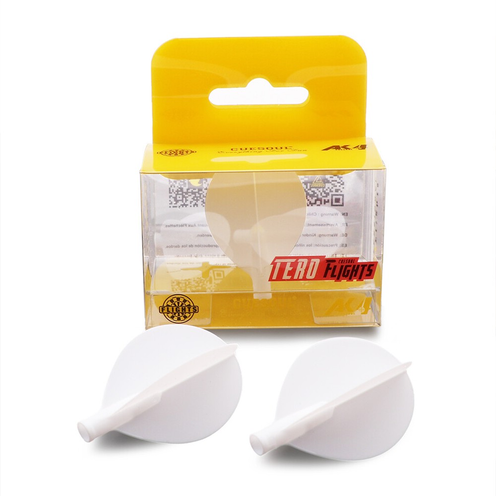 CUESOUL TERO AK4 Dart Flights-Solid Color Teardrop Shape