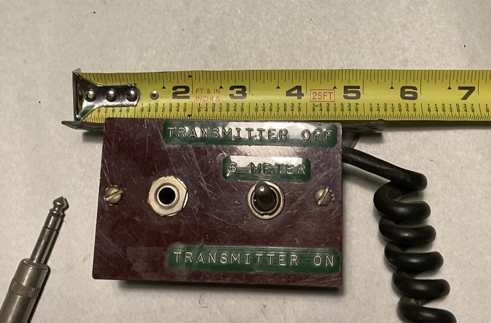 Vintage/ Antique Transmitter Switch ( Off & On )