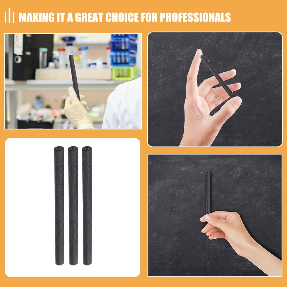 12Pcs Graphite Electrode Cylinder Rod Diameter for Melting Tasks