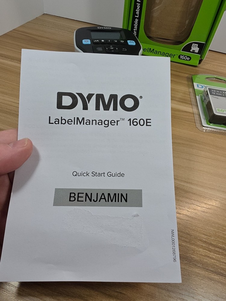 DYMO Label Manager 160E Portable Label Maker