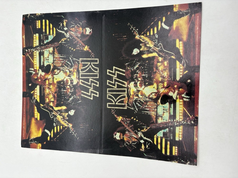 KISS 1978 AUCOIN VINTAGE COVER  MINT